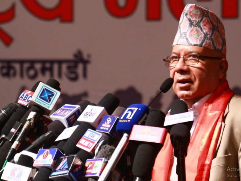 अहिलेको गठबन्धन अझै बलियो भएर जान्छ : अध्यक्ष नेपाल